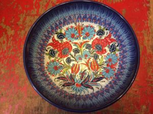 Hand painted bowl from Turkey
