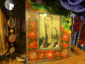 Painted frame from India
