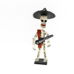 Day of the Dead Guitar player figurine, $21. Photo by Jessica Laudicina.