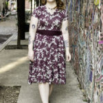 Wine printed dress by EFFIE'S HEART, $102. Photo by Jessica Laudicina.