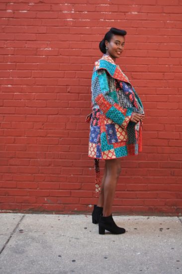 Recycled Kantha-stitched jacket, $236, by TULIP. Photo by Duncan Brittin.