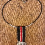 Mapuche woven necklace, $87.